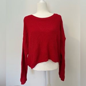 Express high low sweater